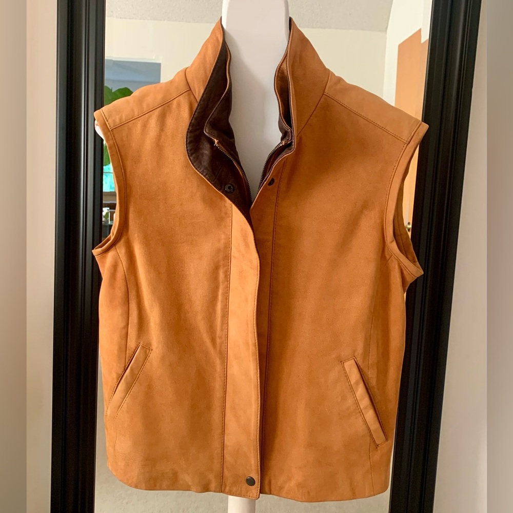 OVERLAND Traveler Lambskin Leather Vest